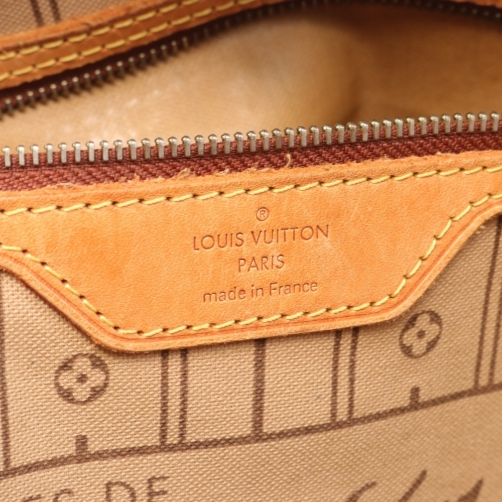 Louis Vuitton Neverfull MM Monogram Shoulder Bag Brown - Picture 3 of 8